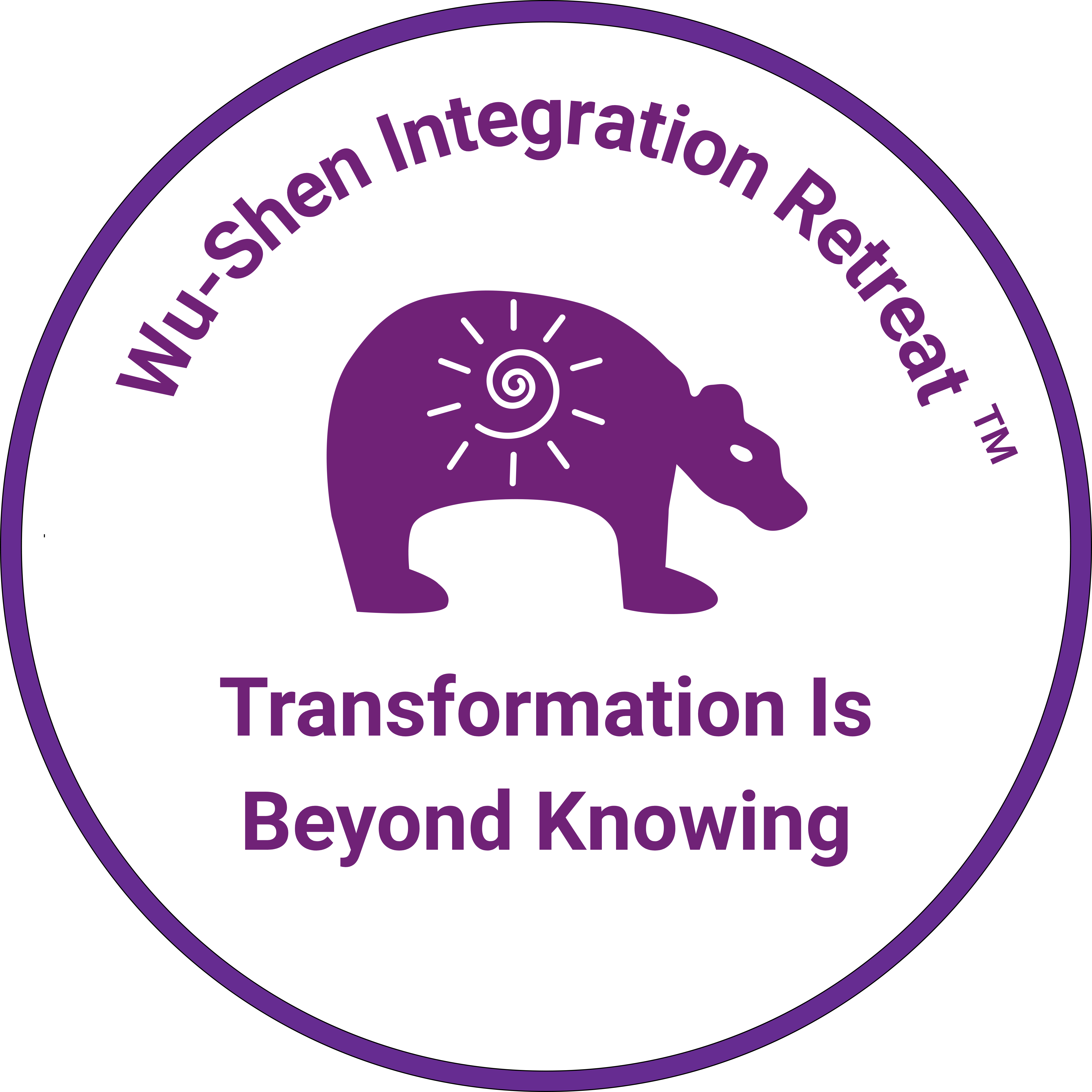 Dancing Bear symbol for retreat and certification